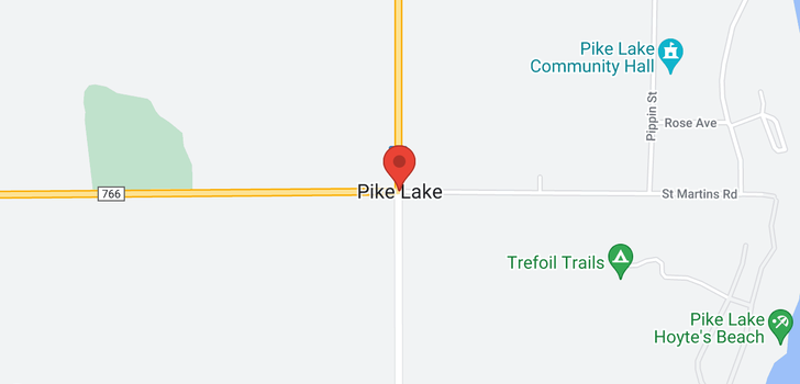 map of Pike Lake West
